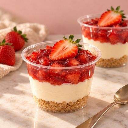 Cheesecake de fresa